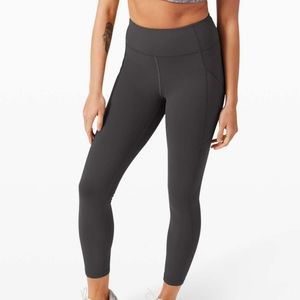 Lululemon Invigorate High-Rise Tight 25" Graphite Grey